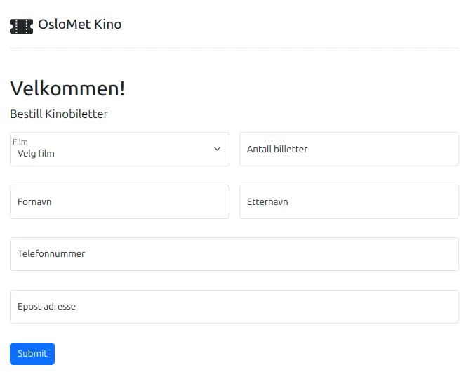 image of a simple form 